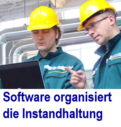 Eine Software zur  Organisation Instandhaltung. f�r Pr�fungen. Service