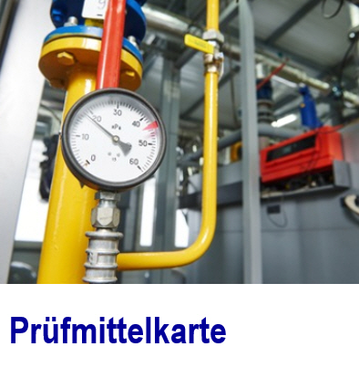 Pr�fmittelkarte. Richtigkeit der Pr�fergebnisse sicherstellen. Softwar