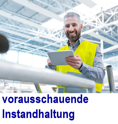 vorausschauende Instandhaltung verhindert unn�tigen Stillstand. 
Ziele