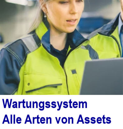 Wartungssystem zur Wartungsverwaltung.Reduzieren Sie Ger�teausf�lle. A